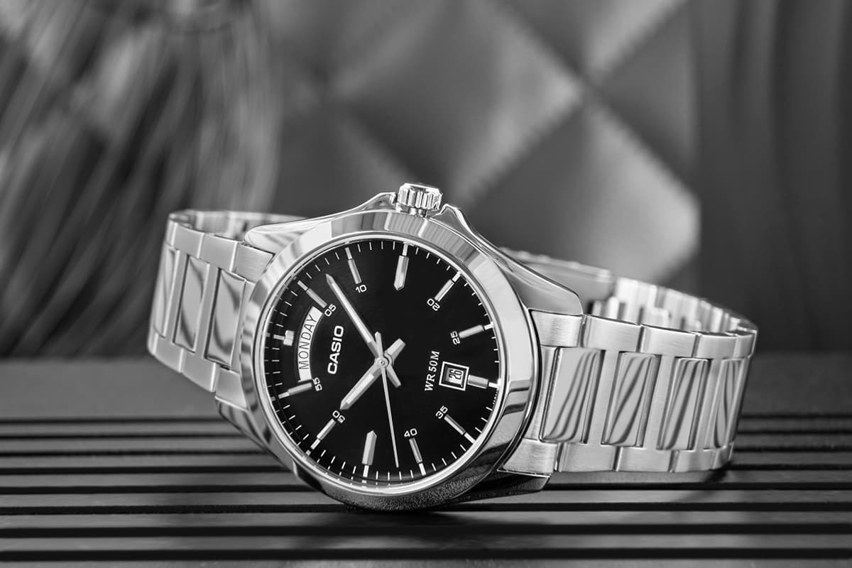 Zegarek Męski CASIO MTP-1370D-1A1VDF + BOX